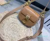 Designer- Handbag Circle Ring Shoulder Bags female Handbags Messenger Purse Classic Women Flap Chain Crossbody Bags