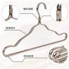 Hängar rack 10 st/parti 41,5 cm hushålls vuxna kläder anti-glid aluminium legering kappa hängande tunga kläder hängande rack