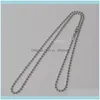 Kedjor halsband juvelrychains justneo solid 925 sterling sier bollkedja halsband 20-28 tum, grundläggande för hängen släpp leverans 2021 okbll