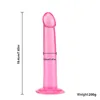 Nxy cockrings analsex leksaker mjuk gelé dildo med sugkopp plugg realistisk penis sex leksak kvinnlig masturbator dildos g-spot orgasm faloimetor för kvinnor 1123 1124
