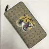 Wallets Zippy Sanke Wallet Purses Tiger Long Wallets Mens Fold Card Holder Womens Passport Bee Folded Purse Po Pouch #GZ072624