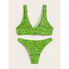 Sexy Polka Dot Bikini Women Bow Knot Swimwear Push Up Swimsuit Female Brazilian Bathing Summer Beachwear Swimming Suit 210319
