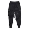 11 BYBB'S DARK Men Joggers Pants Multi-pocket Elastic Waist Harem Hip Hop Streetwear Sweatpants Pencil Techwear 210715