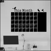 Décor & Garden Removable This Month Blackboard Birds Wall Stickers Waterproof Home Decor Baby Room Office Decorations Wallpaper Drop Deliver