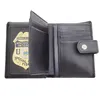 Multi functional men's wallet bag with US DEPARTMENT OF INTERPOL metal badge2598