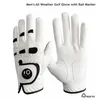Men039s Golf Gloves with Ball Marker Left Hand Lh for RightHanded Golfer All Weather Grip Fit Small Medium ML Large XL Finger 2295261