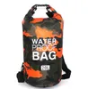 10L 20L 30L Camo Waterproof Dry Bag Pack Sack Swimming Rafting Kayaking River Trekking Floating Boating Bags Outdoor Dry Floats Backpack