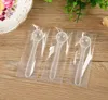 1g/2ml Clear Plastic Measuring Spoon Tools for Coffee Milk Protein Powder Kitchen Scoop SN2526