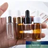 500 stks / partij 10ml Amber Glass Dropper Fles Jars Injecties met Pipet voor cosmetische parfum Essentiële olieflessen