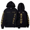 Anime Tokyo Revenkers Cosplay Hoodies Hooded Sweatshirts Cosy Manga Tops Pullovers Herfst Lange Mouwen Sweatshirts Mannen Tracksuit Y211118