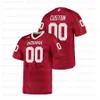 Custom Indiana Hoosiers Jerseys #8 Stevie Scott III #5 Dexter Williams II College Football Jersey Red