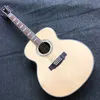 43 Zoll 12 Saiten Guild Akustikgitarre mit massiver Fichtendecke, 12-saitiges Folk Guitare Acoustique Griffbrett aus Palisander