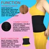 YAGIMI Women Neoprene Trimmer Sheath Slimming Corset Body Shaper Fajas Shapewear Workout Sweat Belt Waist Trainer Belly Girdles