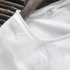 Letnia Moda Marka Męskie Koszulki Bawełniane Pościel Łączenie Krótki Rękaw Print Print Casual T Shirt dla Mężczyzn Azjatycki Rozmiar M-XXXL Y579 210601