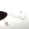 Tubo per bruciatore a olio in vetro a sfera grande da 10 mm con ciotole XXL da 30 mm Tubi per acqua sottili in Pyrex per accessori per fumatori di Bong