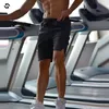 Homens pretos correndo shorts com bolso com zíper verão secagem rápida fitness musculação sweatpants ginásio esporte treinamento calças 4902365