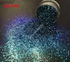 9Colors Chameleon Glitter Mieszany Metalowy Lustre 0.4mm Sześciokąt Kształt Dust Nail Art Dla Craft Makeup FacePainting DIY Akcesoria