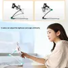 Aluminum Kitchen Desktop Phone Tablet Holder Stand Flodable Adjustable 5-13 inch Tablet Mount for iPad Pro 12.9