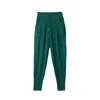 Women's Pants & Capris Mid-Waist Slim-Fit Harem Style MIYAKE Pleated Casual Fashion Ankle Oggers Women Vetement Femme