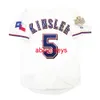 ステッチされたカスタムイアンキンズラー2011ワールドシリーズジャージー追加名前番号野球ジャージ