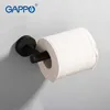 GAPPO Papierhalter, modern, 3 Farben, hochwertiger Edelstahl, Toilettenpapierhalter, Rollen-WC, Badezimmerzubehör 210720