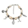 Zomer strand dolfijn fishtail shell anklets ketting voet kettingen armband voor vrouwen mode-sieraden Will en Sandy Gift