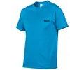 Ny solid f￤rg t-skjorta herr svartvitt 100% bomullst-shirts sommar skateboard tee pojke skate toppar