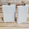 240ml/8oz Hip Flask Sublimation Blank Beer Wine Pot Stainless Steel Double Wall Flagon For Camping