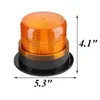 Aviso Flash Beacon Indicação de Emergência LED Lâmpada Carro Rotação Traffic Light Light Magnet Caixa de teto Flash Strobe