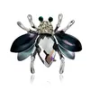 Broches broches Europe mode Corsage mignon abeille broche cristal de swarovski 2021 unisexe ajustement femmes et Man274a