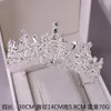 2021 Carino principessa barocca copricapo strass nero tiara nuziale matrimonio 18 ° compleanno regina corona accessori festa formale3992074