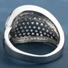 زفاف خواتم الزفاف الزائدية Micro Pave Zirconia Zirconia التصميم الهندسي الفضي اللون خمر CZ Women039S Finger Finger for Engagemen3279832