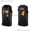 Basketball Jersey Wade 3 Tyler Herro 14 Jimmy Butler 22 Adebayo 13 Haslem 40 Robinson 55 Miamicity 75th Diamond Jerseys Men Youth S-XXL I lager