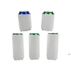 Dryckeshandtag Sublimation 12oz Slim Can Cooler Sleeves Holder Neopren Insolerad Tall Skikt På 12 oz Beers kylare CCA11470