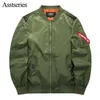 New Men's Jacket Fashion Primavera Outono Roupas Homens Casacos Casual Fit Bomber Jaquetas Marca Vestuário Jaqueta Masculina 60wy X0710