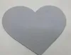 عناصر الجدة اللاسلكية شكل قلب مخصص لوحة الماوس فارغة نقل حرارة وسادة الكمبيوتر تسامي اللوحي selfie عصا gc0825