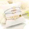 Infinity Map love multilayer bracelet Stackable Bracelet jewelry Set new women Bracelet summer beach fashion jewelry