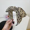 Boutique Big Bow Tie Polka Dot Headband Fashion Hair Accessories Women Fabric High Cranium Wide Brim Hairband Cute Hair Hoop New