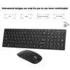 Kablosuz Klavye Mouse Combo Klavye Kapak 101Keys 2.4 GHz Mac Android TV Kutusu için PC Win7 / 8/10 / Vista Masaüstü Dizüstü Dizüstü