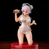 Serie di ristoranti di figura Anmie da 18 cm Super China Dress Ver.Figura anime sexy Super O vestito mandarino PVC Action Figure Toys H11249343060