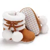 Leuke bal winter laarzen zachte bodem baby katoen baby warme patch laarzen G1023