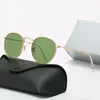 sunglasses womens Round sunglasses men Brand Design UV400 Eyewear Metal Gold Frame Sun Glasses Men womens sunglasses Mirror Sunglass Polaroid glass Lens