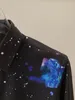 Galaxenctric 인쇄 셔츠 남성 디자이너 셔츠 브랜드 의류 남성 긴 소매 드레스 셔츠 힙합 스타일 고품질 코튼 탑스 1035
