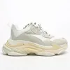 Casual Shoes Triple S Podele Treners Dad Bute Sneaker Czarny srebrny kryształowy dół męski 26-45