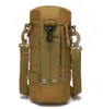 Outdoor sports water bottle bag sleeve portable camouflage tactical mount packs bike cycling cup kettle holder bags Waterproof Tactical Drink Beer handbag