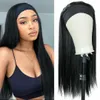 Headband Wig 22" Long Synthetic Body Wavy Wig Straight Wigs For Black Women varity styles head band wigs short bob wigs long kinky curly headband wig none lace