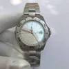 Montre De Luxe Mens Watches 그레이 티타늄 손목시계 오토매틱 무브먼트 블랙 페이스 메탈 스트랩 오렌지 스케일 Hanbelson