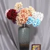 Um buganvília de seda glabra flor artificial 3 cabeças buganvillea spectabilis galho de árvore 8 cores para peças centrais de casamento