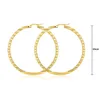 Hoop & Huggie FIREBROS 2021 Trends Boho Circle Big Earrings Women Titanium Stainless Steel Earring Gold Silver Color Wholesale