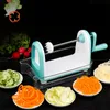 Spiral Vegetable Slicer with 5 Stainless Steel Blades Potato Carrot Vegetable Spiral Slicer Grater Chopper 2103196396814